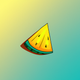A juicy and refreshing slice of watermelon  app icon - ai app icon generator - app icon aesthetic - app icons