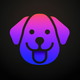 A realistic-looking dog  app icon - ai app icon generator - app icon aesthetic - app icons