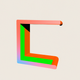 A bold, elegant letter L  app icon - ai app icon generator - app icon aesthetic - app icons