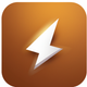 A stylized lightning bolt or electric spark  app icon - ai app icon generator - app icon aesthetic - app icons