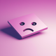 A sad frown face tilted to the side  app icon - ai app icon generator - app icon aesthetic - app icons