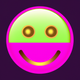 A silly and carefree smiley face  app icon - ai app icon generator - app icon aesthetic - app icons