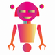 A friendly robot app icon - ai app icon generator - app icon aesthetic - app icons