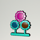 A cluster of bright and cheerful sunflowers  app icon - ai app icon generator - app icon aesthetic - app icons