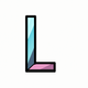 A simple pastel letter L  app icon - ai app icon generator - app icon aesthetic - app icons