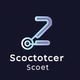A sleek, modern electric scooter  app icon - ai app icon generator - app icon aesthetic - app icons