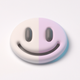 A friendly smiley face app icon - ai app icon generator - app icon aesthetic - app icons