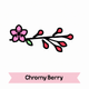 A dainty and delicate cherry blossom branch  app icon - ai app icon generator - app icon aesthetic - app icons