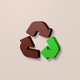 A minimalist recycle icon  app icon - ai app icon generator - app icon aesthetic - app icons