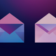 A stylized envelope  app icon - ai app icon generator - app icon aesthetic - app icons