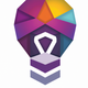 A stylized lightbulb  app icon - ai app icon generator - app icon aesthetic - app icons