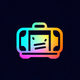 a suitcase app icon - ai app icon generator - app icon aesthetic - app icons