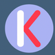 A bubbly letter K with rounded edges  app icon - ai app icon generator - app icon aesthetic - app icons