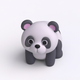 An adorable and curious baby panda  app icon - ai app icon generator - app icon aesthetic - app icons