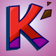 A sharp, angular letter K  app icon - ai app icon generator - app icon aesthetic - app icons