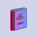 A classic book app icon - ai app icon generator - app icon aesthetic - app icons