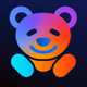 A cuddly, lovable teddy bear  app icon - ai app icon generator - app icon aesthetic - app icons