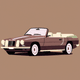 a convertible car app icon - ai app icon generator - app icon aesthetic - app icons