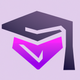 A stylized graduation cap app icon - ai app icon generator - app icon aesthetic - app icons