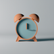 A minimalist alarm clock  app icon - ai app icon generator - app icon aesthetic - app icons