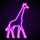 A regal, impressive giraffe  app icon - ai app icon generator - app icon aesthetic - app icons