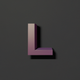A simple and sleek letter L  app icon - ai app icon generator - app icon aesthetic - app icons