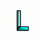 A bold, elegant letter L  app icon - ai app icon generator - app icon aesthetic - app icons