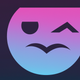 A smirking, sarcastic face with raised eyebrow  app icon - ai app icon generator - app icon aesthetic - app icons