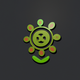 A cheerful sunflower  app icon - ai app icon generator - app icon aesthetic - app icons