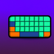 A sleek, minimalist keyboard  app icon - ai app icon generator - app icon aesthetic - app icons