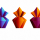 A row of spiky, pungent pineapples  app icon - ai app icon generator - app icon aesthetic - app icons
