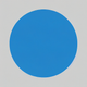 An app icon of an image of a sphere shape with cadet blue and white color scheme