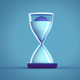 an hourglass app icon - ai app icon generator - app icon aesthetic - app icons