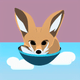 a fennec fox app icon - ai app icon generator - app icon aesthetic - app icons