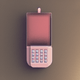 A AI-generated app icon of an e reader in rose quartz , misty rose , rose color scheme