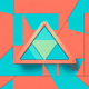 a triangle shape app icon - ai app icon generator - app icon aesthetic - app icons