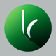 A AI-generated app icon of a circle shape in light green , green , white , red color scheme