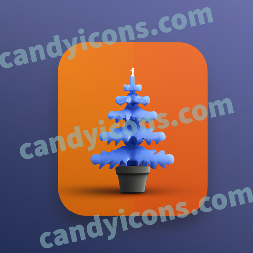 christmas tree app icon - ai app icon generator - phone app icon - app icon aesthetic
