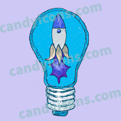 a lightbulb app icon - ai app icon generator - phone app icon - app icon aesthetic