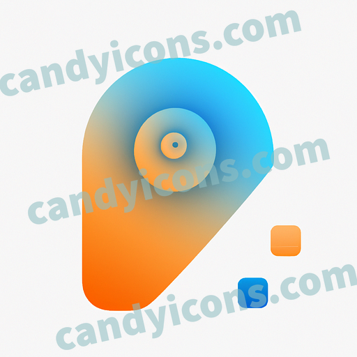 Shell Ear app icon - ai app icon generator - phone app icon - app icon aesthetic