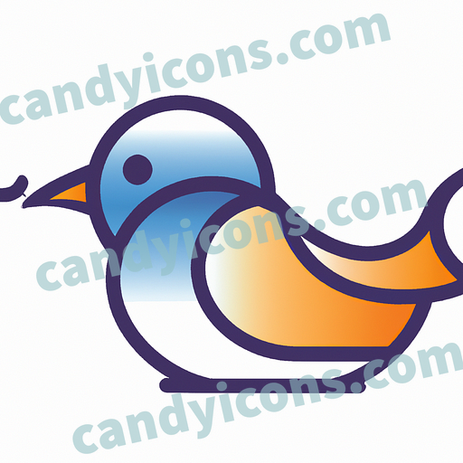 a cute dove app icon - ai app icon generator - phone app icon - app icon aesthetic