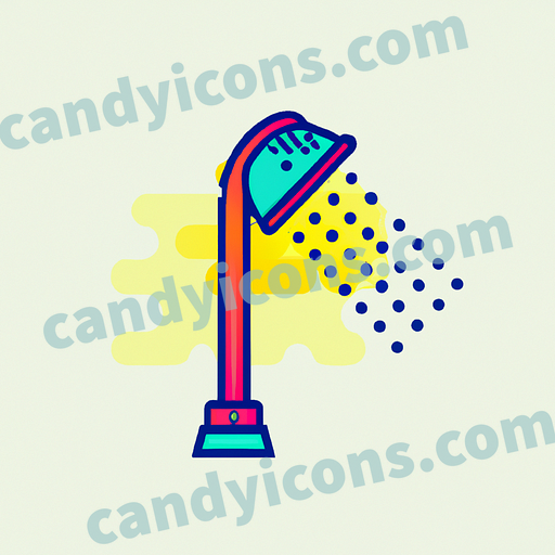 a shower app icon - ai app icon generator - phone app icon - app icon aesthetic