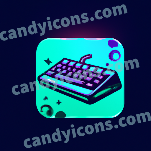 keyboard app icon - ai app icon generator - phone app icon - app icon aesthetic