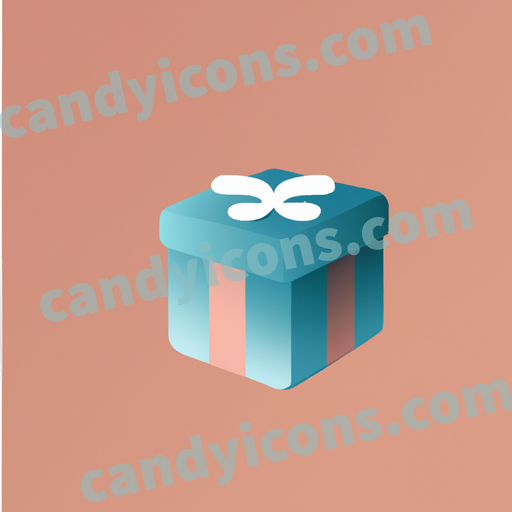 gift box app icon - ai app icon generator - phone app icon - app icon aesthetic