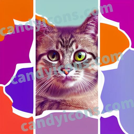 A cat - 1196- CandyIcons