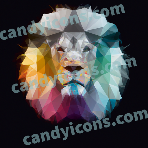 lion app icon - ai app icon generator - phone app icon - app icon aesthetic