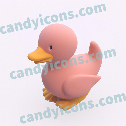 A silly and playful duckling  app icon - ai app icon generator - phone app icon - app icon aesthetic