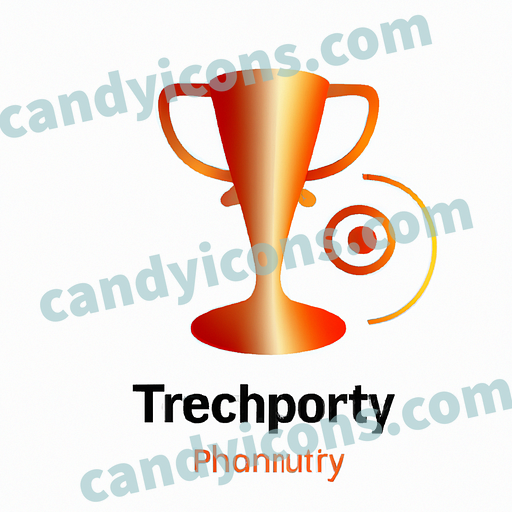 A stylized trophy cup  app icon - ai app icon generator - phone app icon - app icon aesthetic