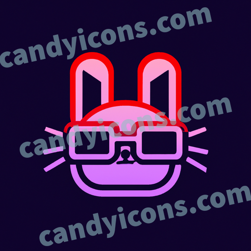 a rabbit app icon - ai app icon generator - phone app icon - app icon aesthetic