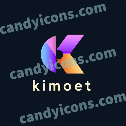 A clean, modern letter K  app icon - ai app icon generator - phone app icon - app icon aesthetic